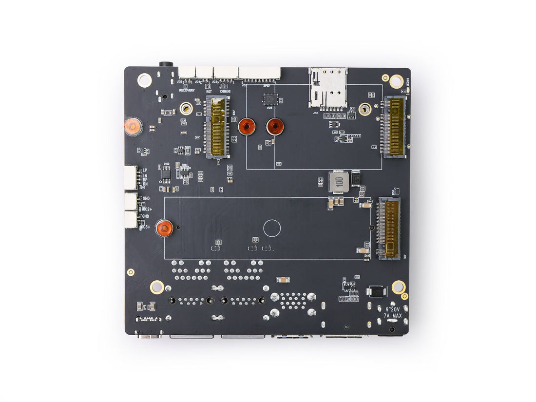 A608 Carrier Board for Jetson Orin NX/Orin Nano, Dual GbE, 2x CSI, M.2 ...