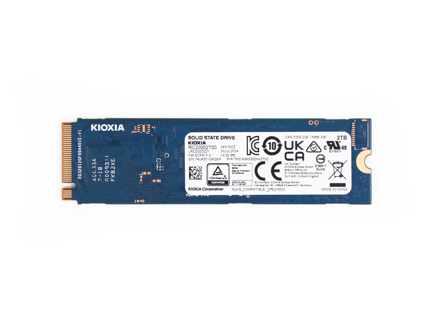 NVMe M.2 2280 SSD 2TB – RCDrone