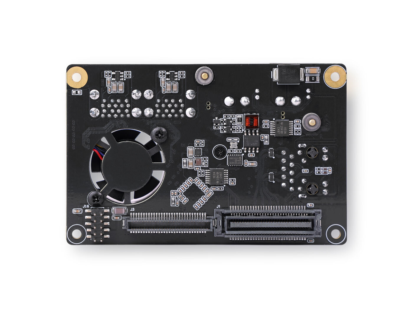 reComputer Mini Extension Board for Jetson Orin Nano/Orin NX, 4×USB 3.0, Gigabit Ethernet, CAN, I2C, SPI, 48V (max 54V)