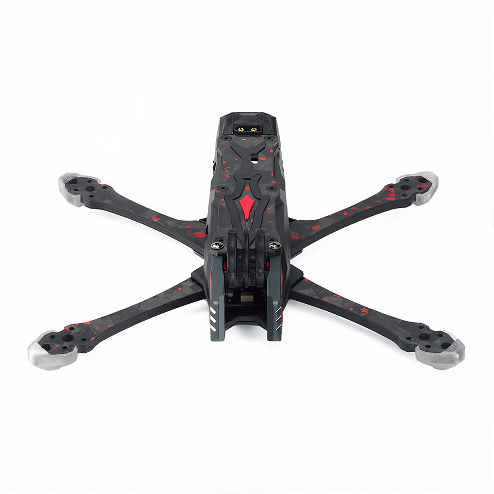 Axisflying Manta 5 Pro Squashed X Frame for 5inch Drone, T700 Carbon, 32 LEDs, O4 PRO VTX, 226.5mm Wheelbase