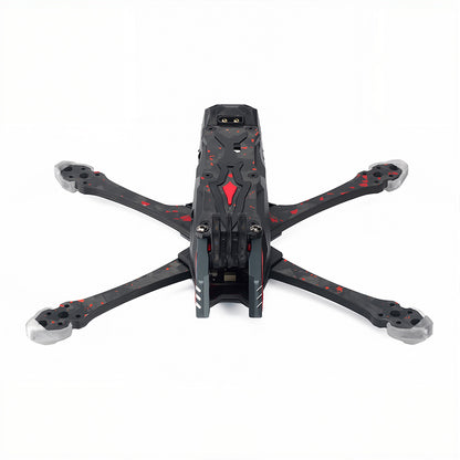 Axisflying Manta 5 Pro Squashed X Frame for 5inch Drone, T700 Carbon, 32 LEDs, O4 PRO VTX, 226.5mm Wheelbase