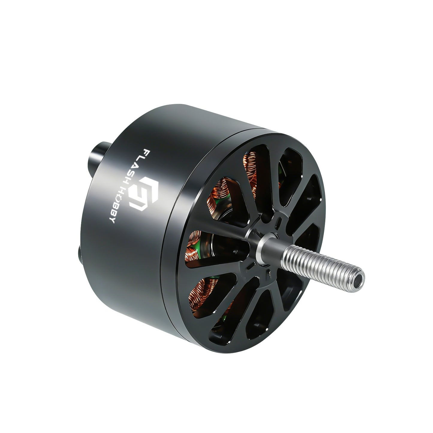 موتور براشلس Flashhobby A4320 350KV، 12N14P، 432 وات، پایه 30×30 میلی‌متر M4، وزن 318 گرم، سیم 16AWG به طول 600 میلی‌متر