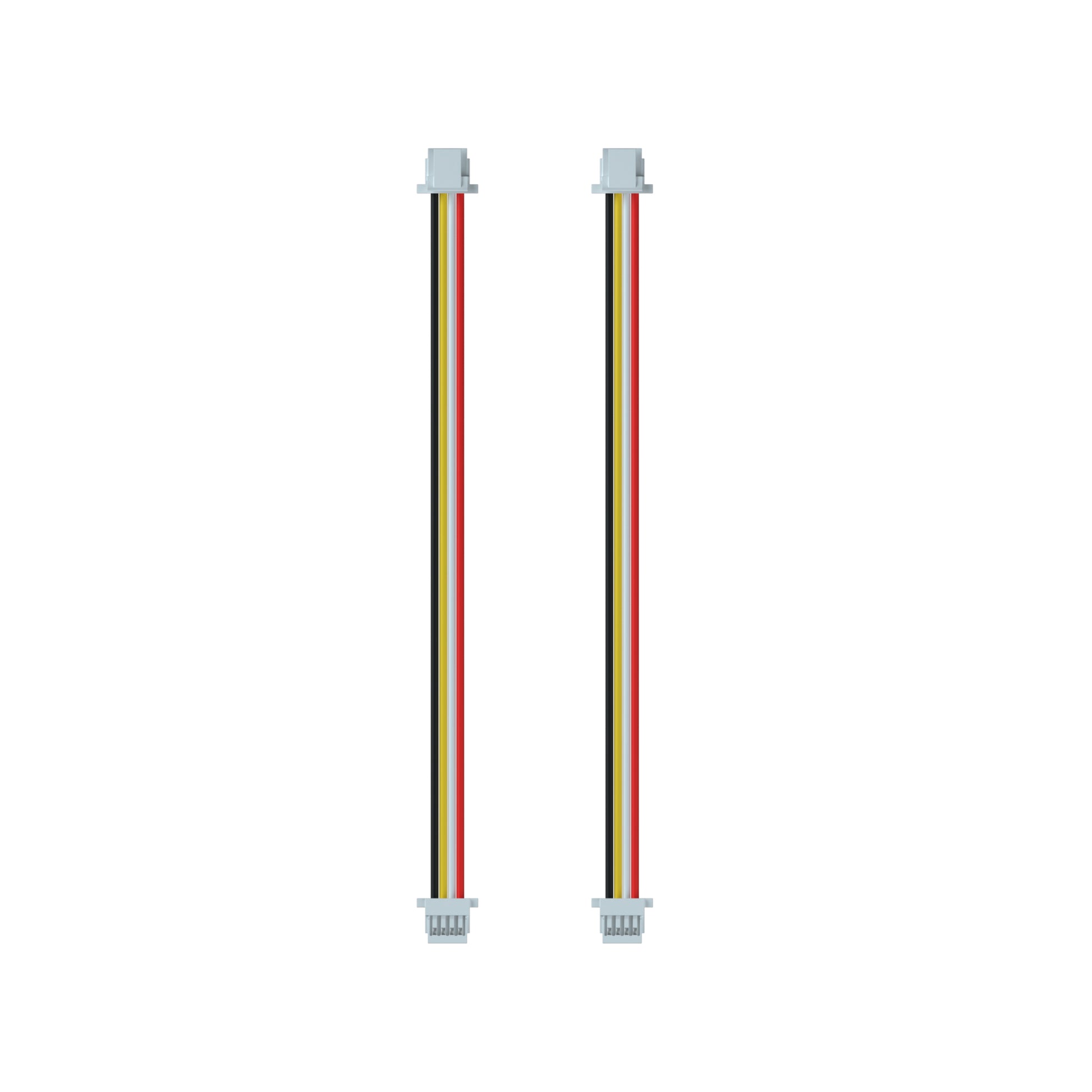 Flywoo JST-SH 1.0mm 4-pin to 4-pin locking FC-to-GPS connection cable, 120mm, 10pcs