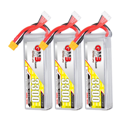 GAONENG GNB 6S 22.2V 3300mAh 100C LiPo Battery XT60