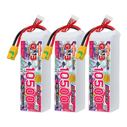 GAONENG GNB 6S 22.8V HV 10500mAh 80C RC LiPo Battery XT90S
