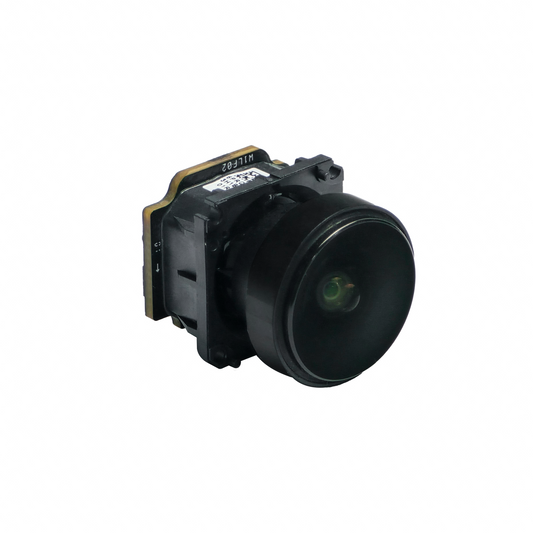 Flywoo Naked O4 Pro Camera Lens, Flywoo Naked O4 Pro FPV camera lens module with black housing and wide-angle glass lens