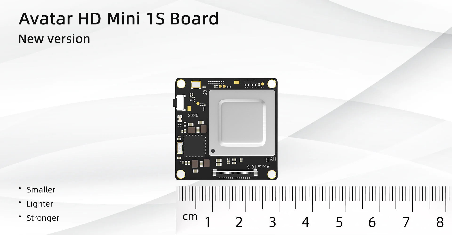 Walksnail Avatar HD Mini 1s Lite Kit, VTX (V2) changed to Mini VTx V3 (the parameters are the