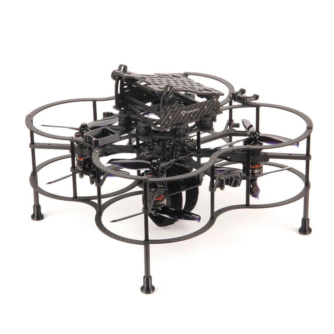 Holybro Kopis X8 Cinelifter 5-Inch Drone Kit – Caged Version | Carbon Fiber X8 FPV Rig for RED Komodo, BMPCC, Zcam | Frame / ARF / Full Kit Options