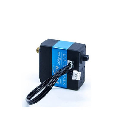 FEETECH STS3020 Servo Motor, 7.4V 22.5kg.cm torque, 360° serial control, aluminium case, copper gears, 12-bit feedback