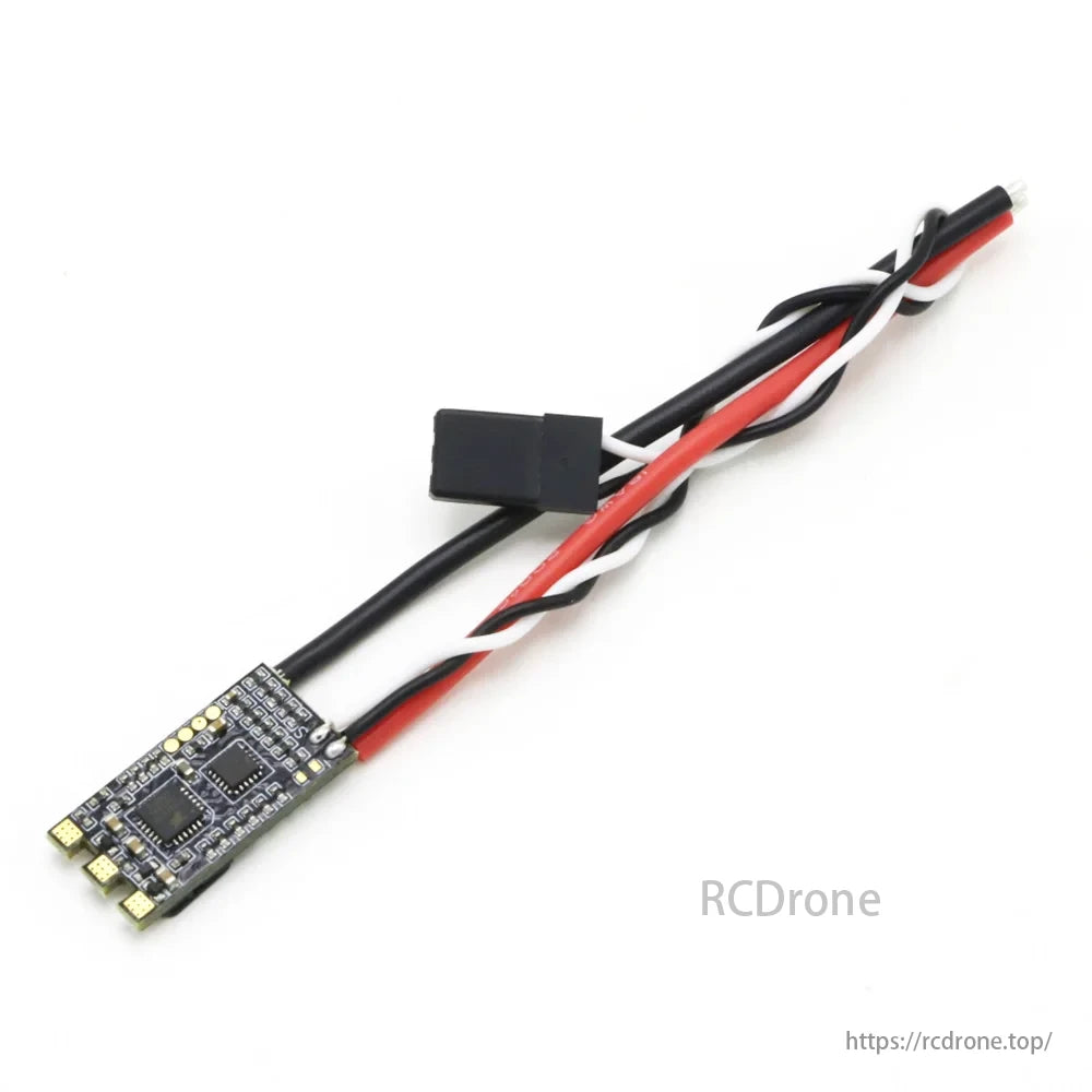 30A 20A BLHeli_S ESC, Compact ESC for 2-4S FPV racing drones offers reliable current output and DSHOT600 protocol support.