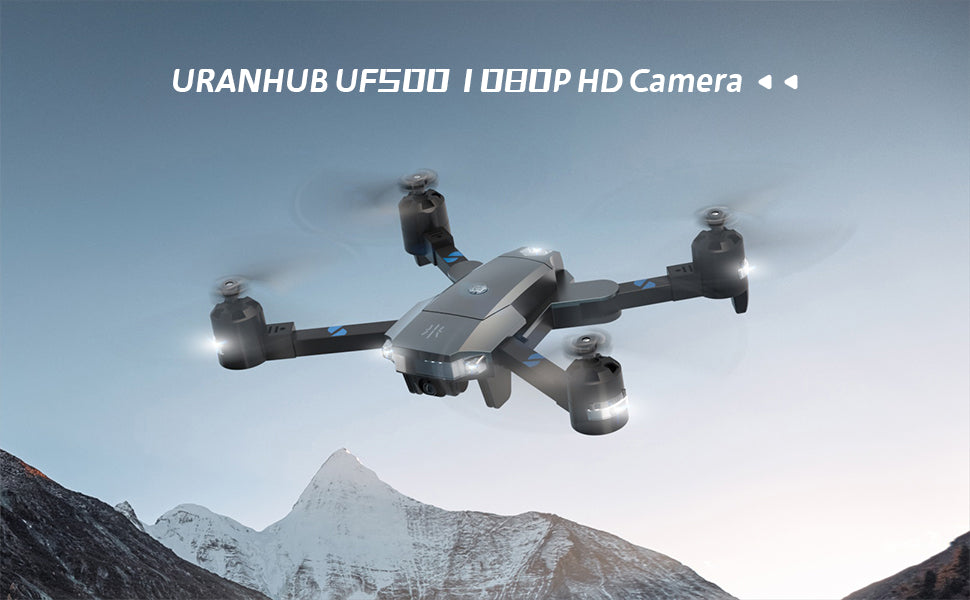 UranHub UF500 Drone - Camera for Adults 1080P HD Camera FPV WiFi RC Foldable Quadcopter for Beginners w/Optical Flow Positioning, Voice Control, Gesture Control, Circle Fly, Trajectory Flight 10 UranHub UF500 ๆ ไบบๆบ๏ผๅ
ทๆๅค็งๅ่ฝ๏ผๅฏๅฎ็ฐๅฎๅ
จ้ฃ่กๅ
ๆตๅฎไฝๅ้ซๅบฆไฟๆ