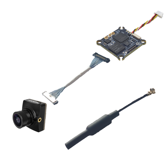 HDZero Whoop V2 Bundle - Whoop V2 VTX kit with camera, VTX board, ribbon cable and antenna