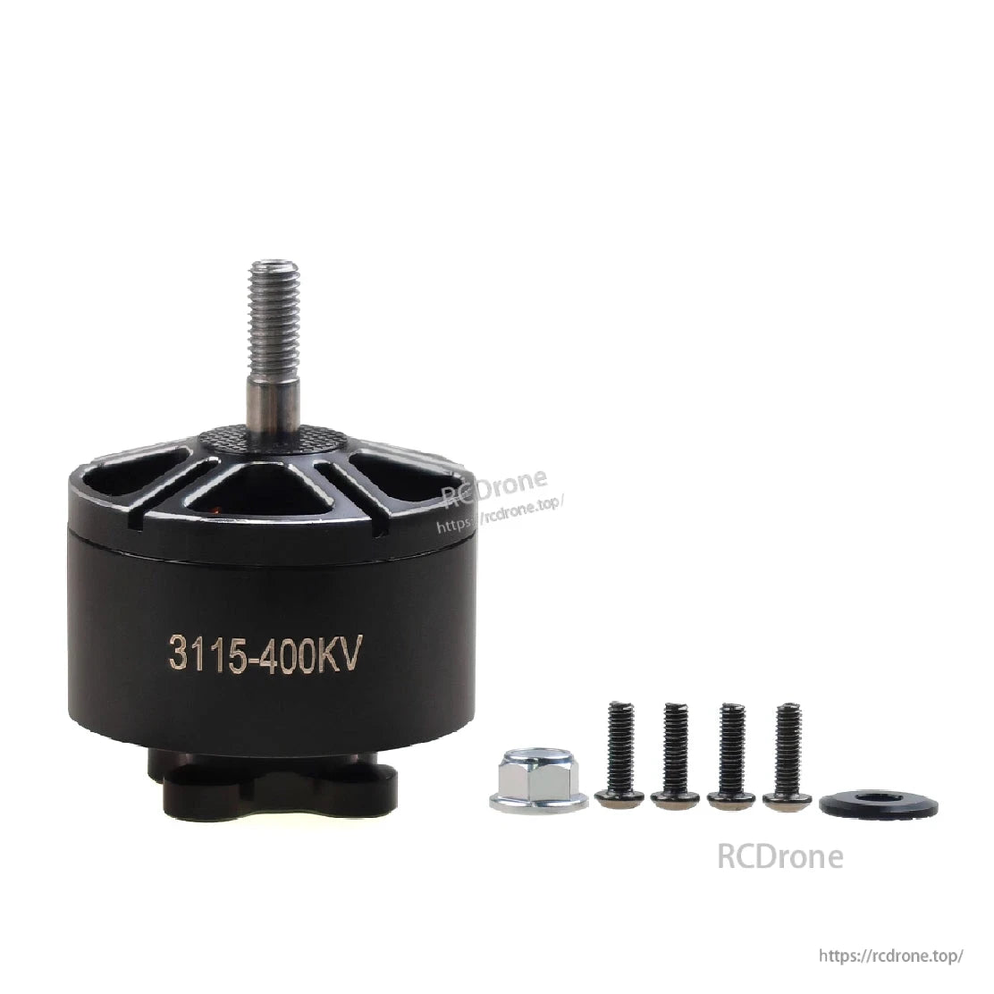 3115 Brushless Motor, 3115-400KV Brushless Motor with M5 Shaft and Mounting Hardware