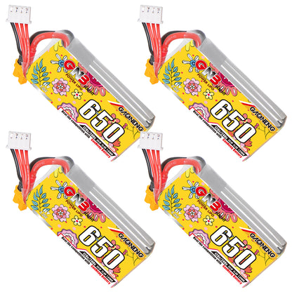GAONENG GNB6503S120AHV LiHV 3S 11.4V 650mAh 120C XT30 LiPo Battery for 90–130mm FPV Drones