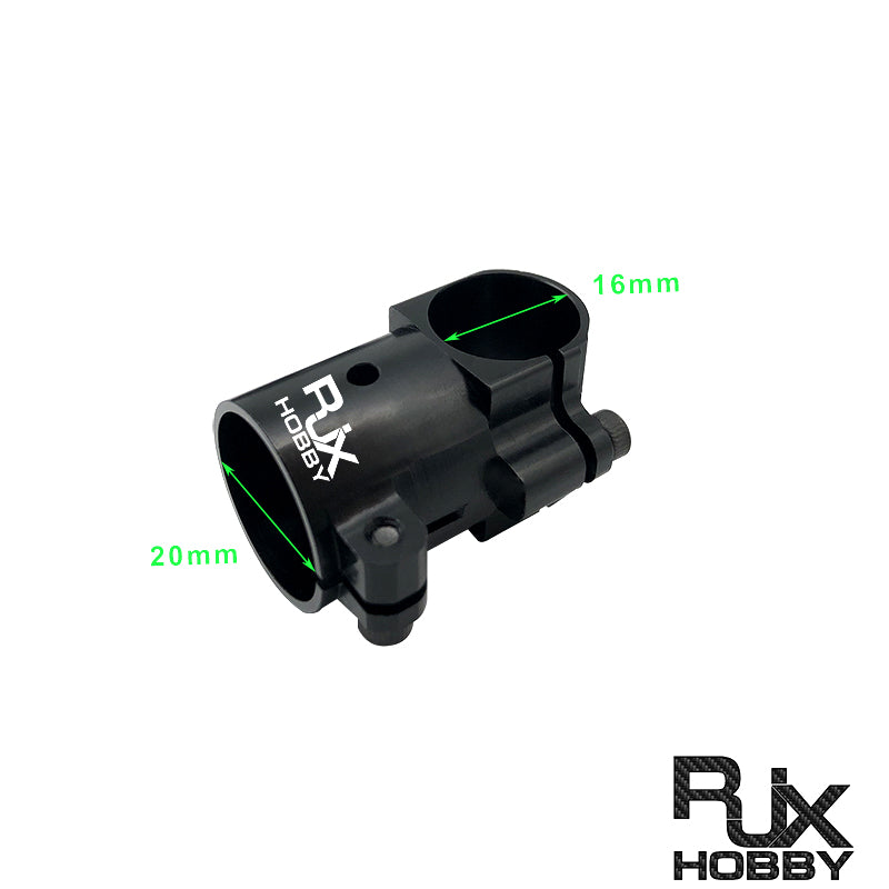 RJXHOBBY Landing Gear Tee Tripod 16/18/20/20 to 16mm Carbon Fiber Tube Connector For Agriculture Drone UAV