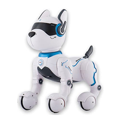 Забавный радиоуправляемый робот, электронная собака-каскадер, голосовая команда, программируемая сенсорная музыкальная песня, робот-собака для детских игрушек