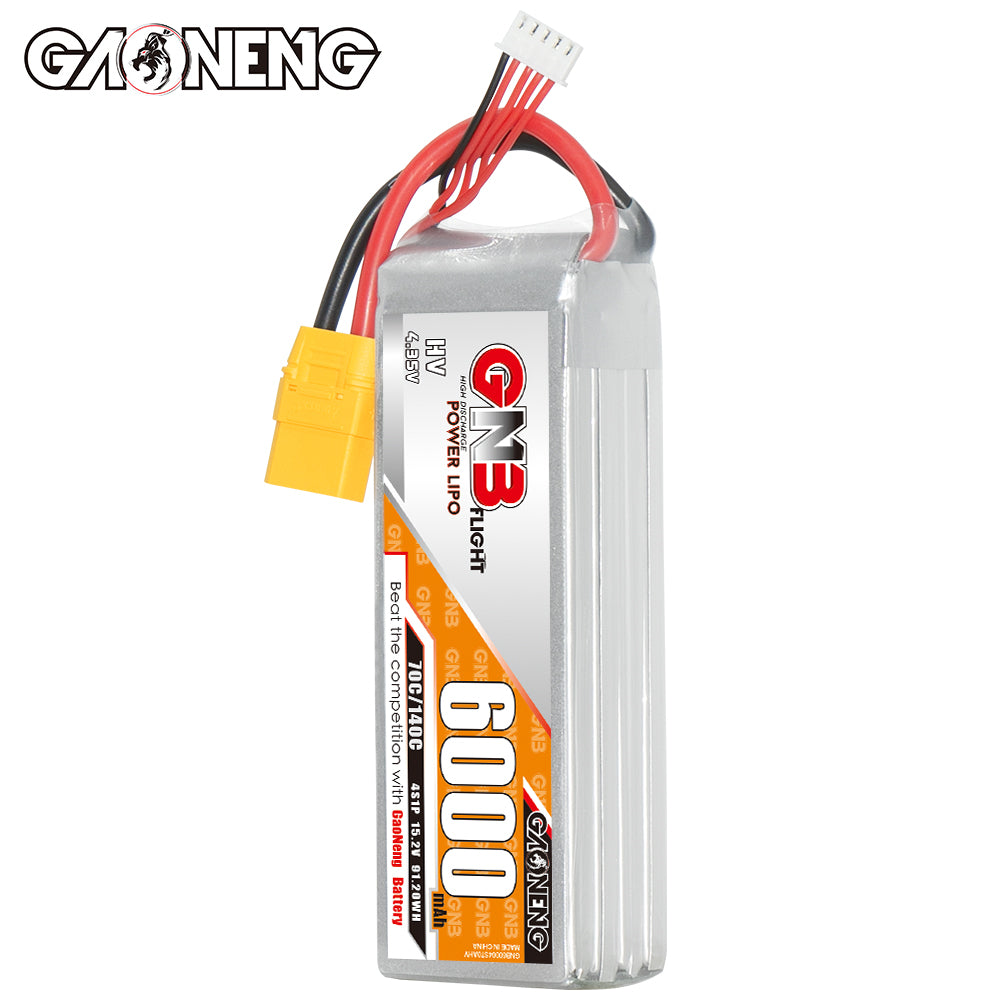 GAONENG GNB HV 4S 15.2V 6000mAh 70C LiPo Battery XT90