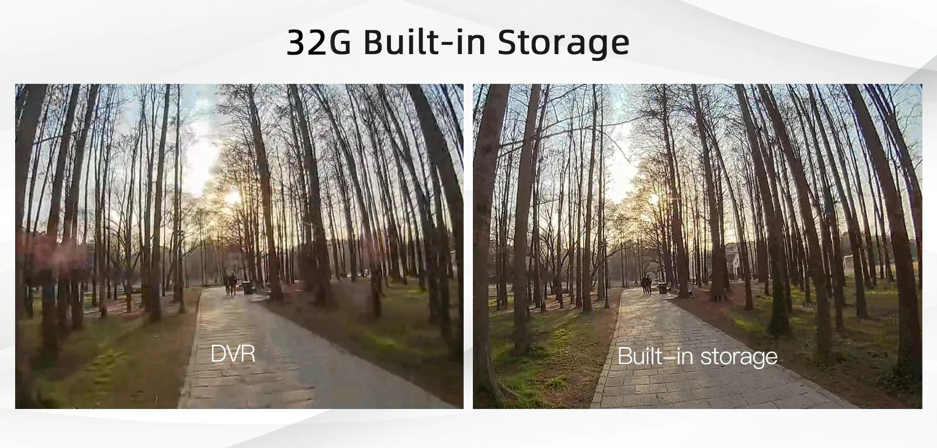 Walksnail Avatar HD Mini 1s Kit, Built-in Storage DVR Built in storage D