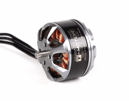 T-Motor Navigator Series 710 MN3110-26 KV470 brushless outrunner motor with wired leads