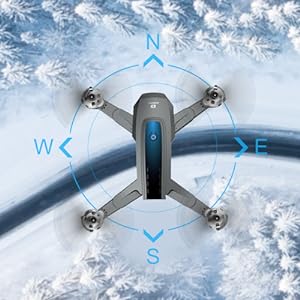 DEERC D10 Drone, free your hands free to take complex shot