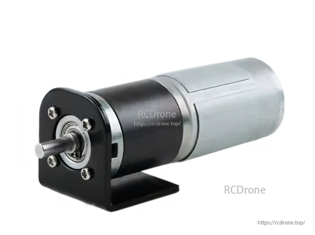 36GP-555 gear motor with optional mounting bracket; bracket included only in selected packages