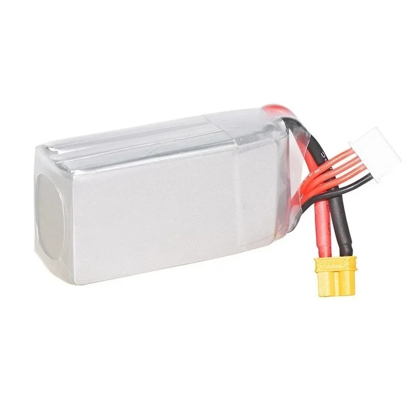 fd85fe533e927460f598fe6ed16aca9b_S8b1f858b678f4c419b85c35fcef8f28fV.jpg GAONENG 4S 14.8V Lipo Battery, The product is a set of 3 lithium-ion batteries for drones.