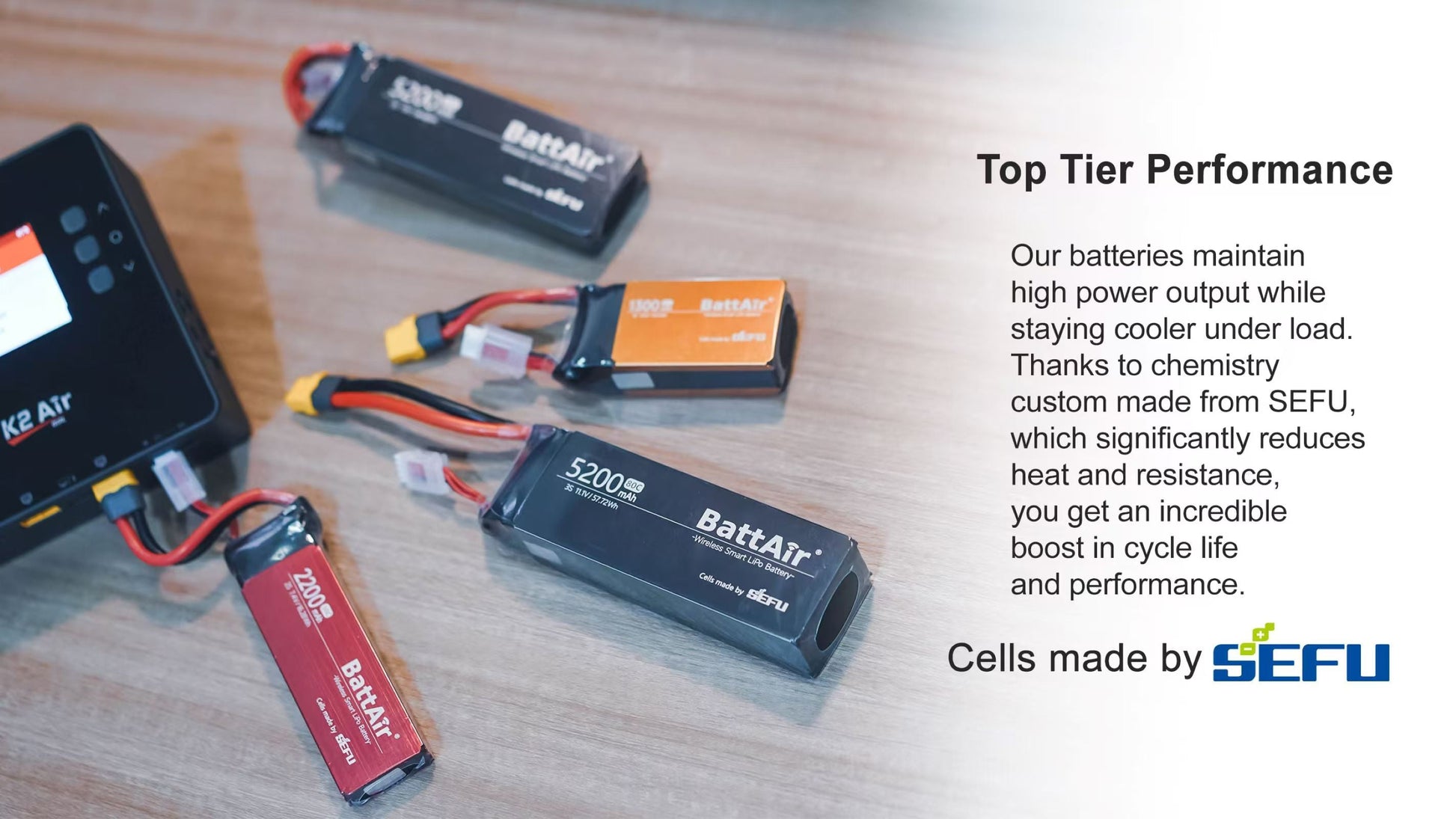ISDT BattAir 3S 5200mAh 80C Smart LiPo Battery, ISDT BattAir Smart Battery for RC Car, 2S 5200mAh 80C for RC Plane (2 Pack) ISDT