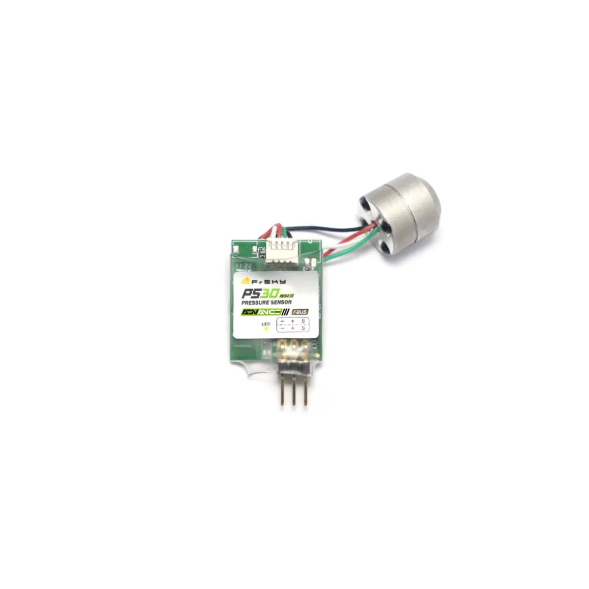 FrSky PS30 ADV Pressure Sensor - Measurement Range 0-30Bar (435psi) Compatible with FBUS/S.Port protocol