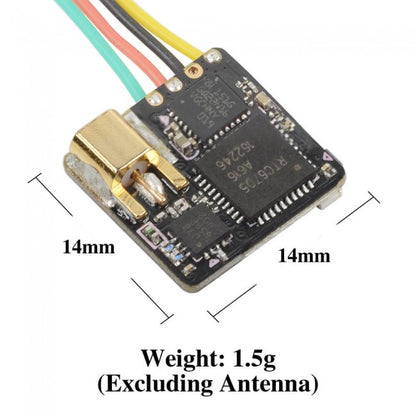 AKK Nano Race VTX - 5.8GHZ 1.5g 25mW/200mW/400mW Video Transmitter for Small Drones Tiny Whoop, Toothpick, Cinewhoop FPV