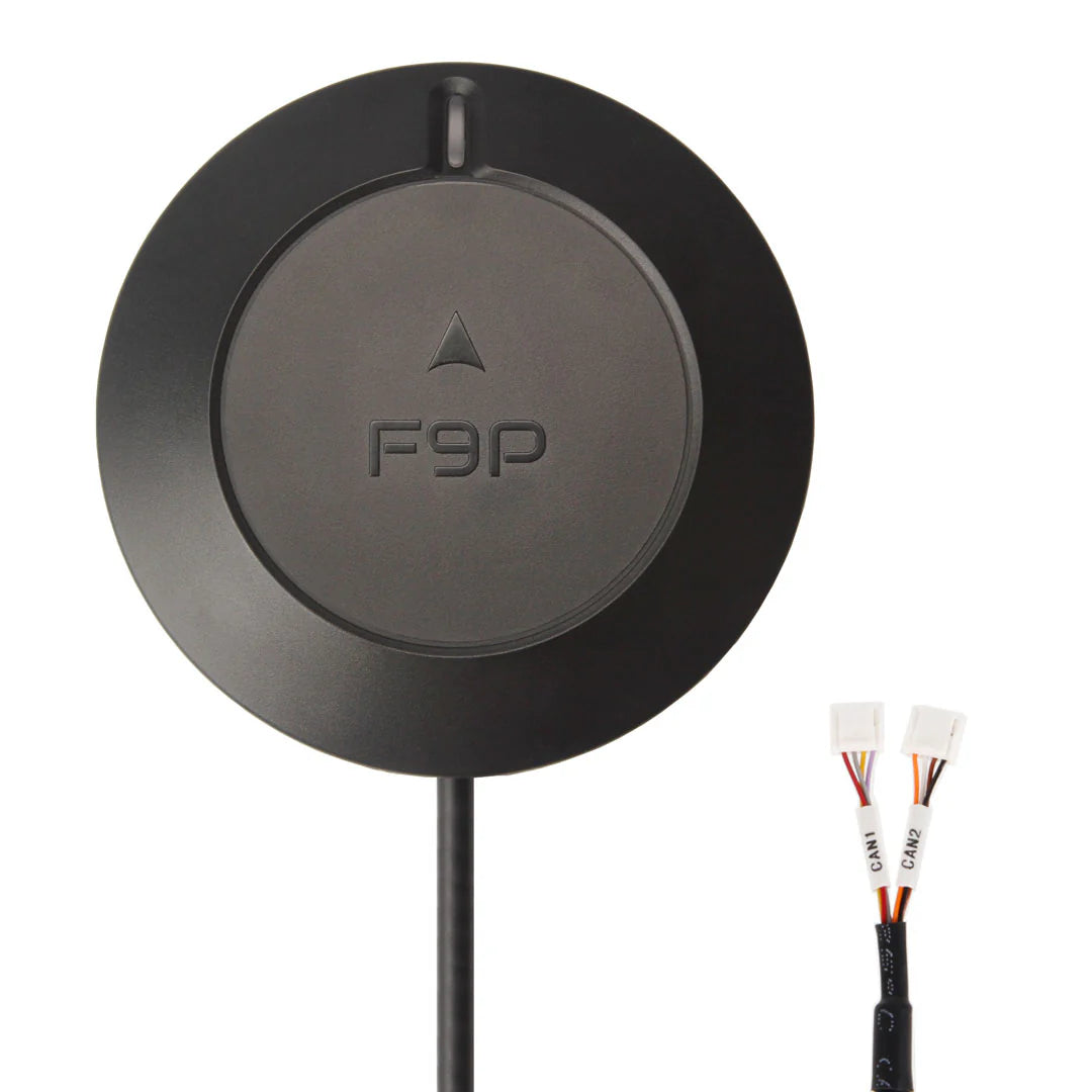 Holybro H-RTK ZED-F9P Rover GNSS mit RM3100 Kompass & Dualband-Antenne – IP66 RTK GPS Modul für UAVs (DroneCAN/UART)