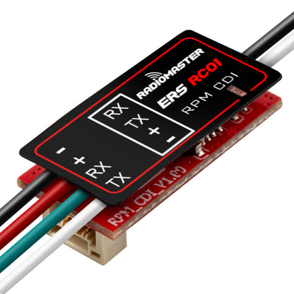 ERS-RC01 - CDI Gas Engine Tachometer for Compatible ExpressLRS PWM Receivers 