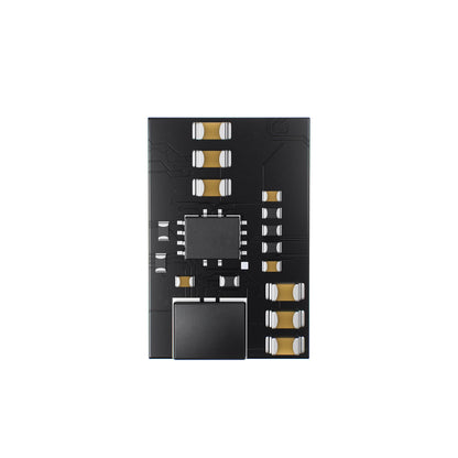 Bottom side of BEC PCB showing IC and surface-mount components layout