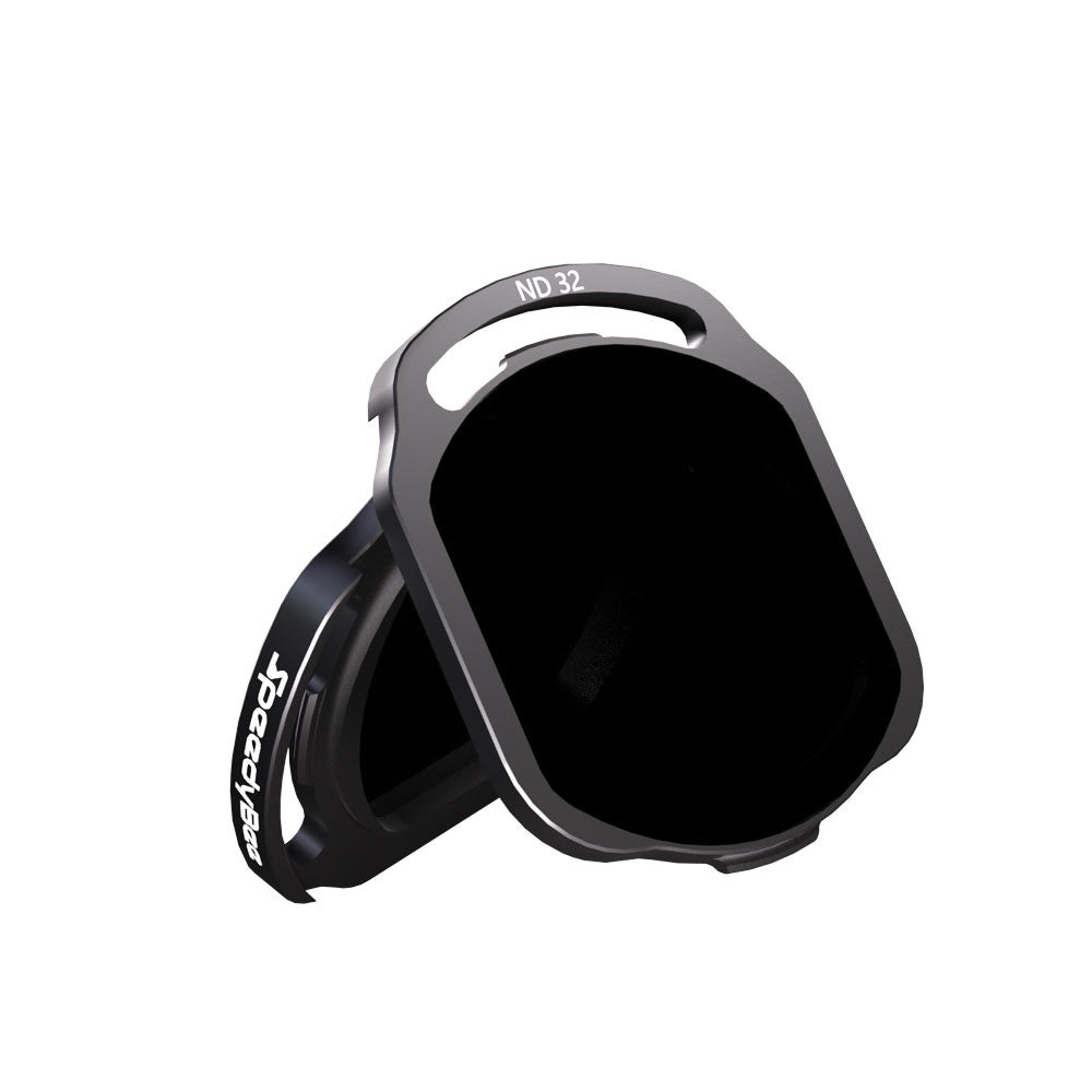 SpeedyBee ND/UV/CPL Lens Filter, SpeedyBee ND32 lens filter with black glass and slim frame, labeled “ND 32” for camera lens protection