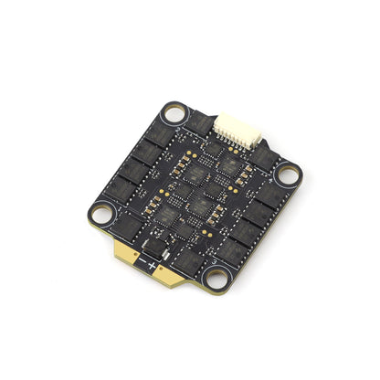4-in-1 ESC angled view showing MCU side and white signal connector