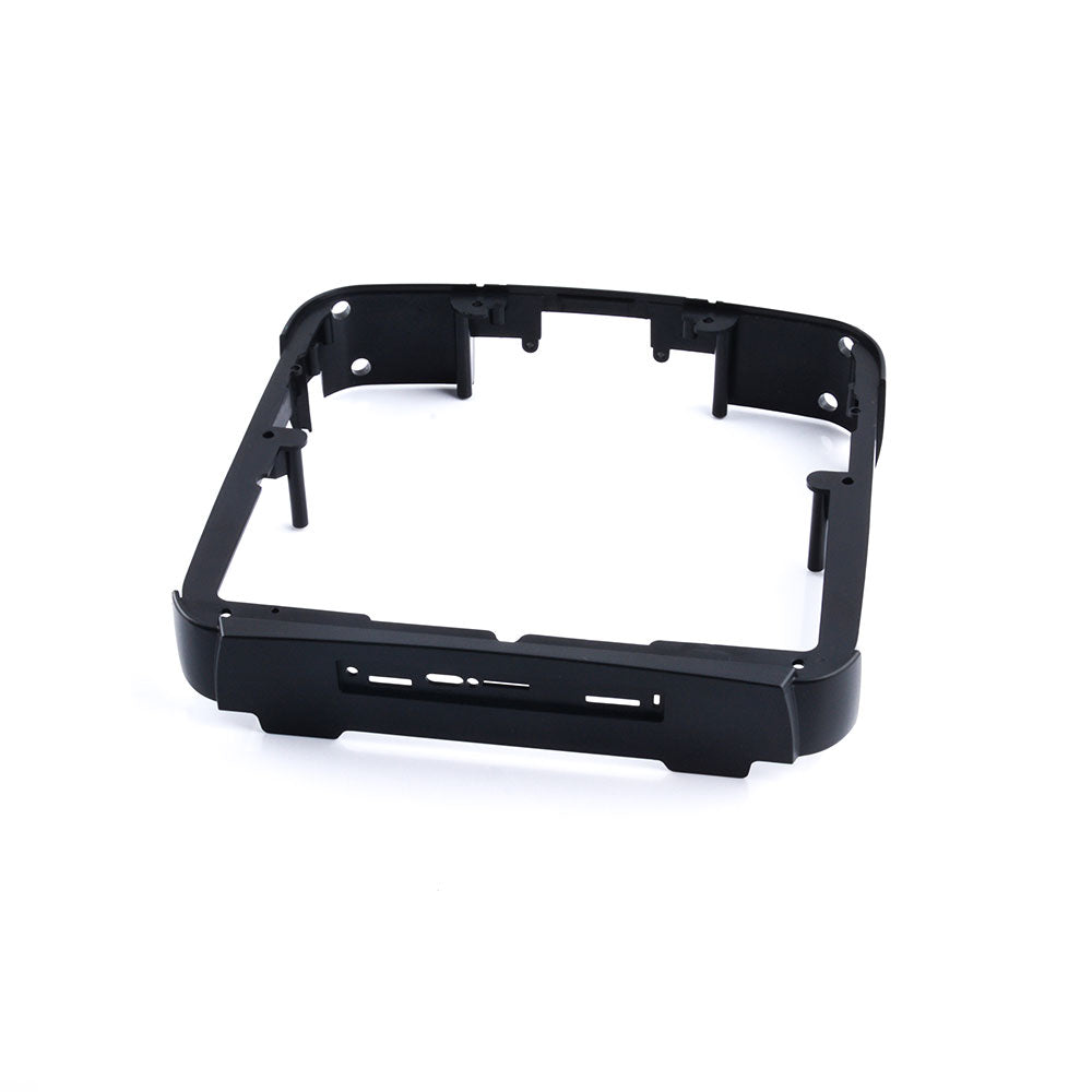 TX16S replacement case frame, angled view showing inner mounting posts and bottom slot openings