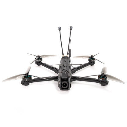 HGLRC Nblade PRO 7-Inch FPV drone front view showing wide arms, front camera and twin rear antennas