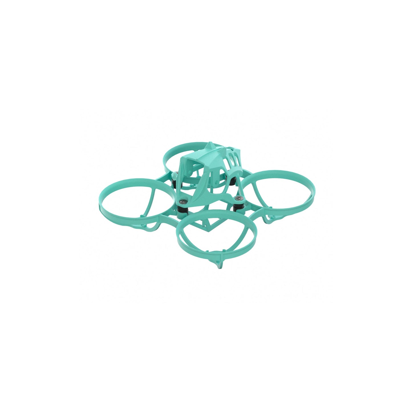 Sub250 Nimble65 O4 frame parts kit, ducted whoop frame assembled in teal
