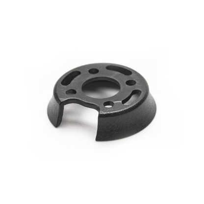 OddityRC Motor Cover single piece, angled view showing cutout opening and mounting holes