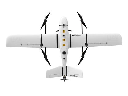 Makeflyeasy HERO VTOL - 1KG Payload 144km Range 136min 2180mm Wingspan Fix Wing Aircraft Airplane Drone for Inspection Surveying Mapping Monitoring