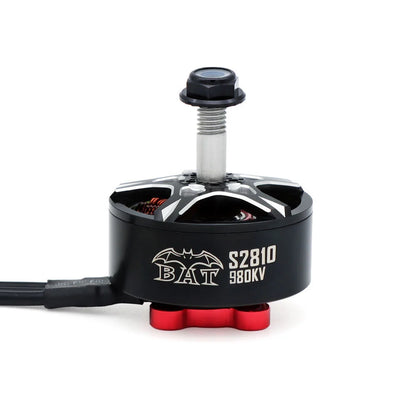 Surpass Hobby BAT S2810 1180KV FPV brushless motor front product view with threaded shaft