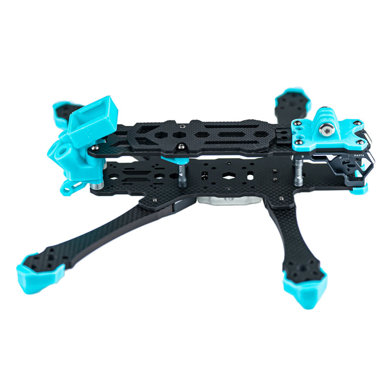 Axisflying MANTA6 6-Inch DeadCat-DC FPV Frame Kit, T700 Carbon, CNC Quick-Release, 262mm Wheelbase, LED & Beeper