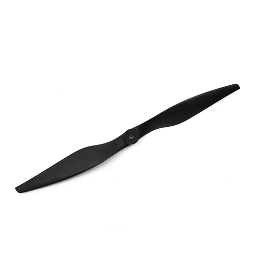 HQProp Thin Electric Prop E-11X11 11x11 two-blade carbon fiber composite propeller, black