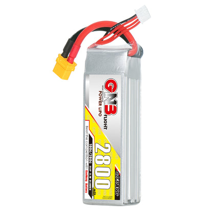 GAONENG GNB28003S100A 3S 11.1V 2800mAh LiPo battery with XT60 plug and balance lead
