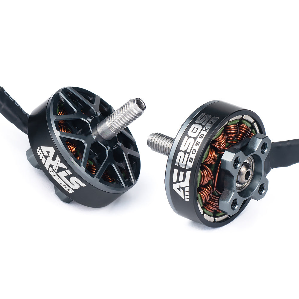 Axisflying AE2505 AE Series FPV Motor 1750KV/2050KV, 12N14P, 6S, Ø30.5×31mm, 5mm Shaft, 37.2g/37.5g