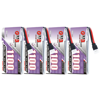 GAONENG GNB LiHV 1S 3.8V 1100mAh 60C Molex 51005 Cabled LiPo Battery Long Range