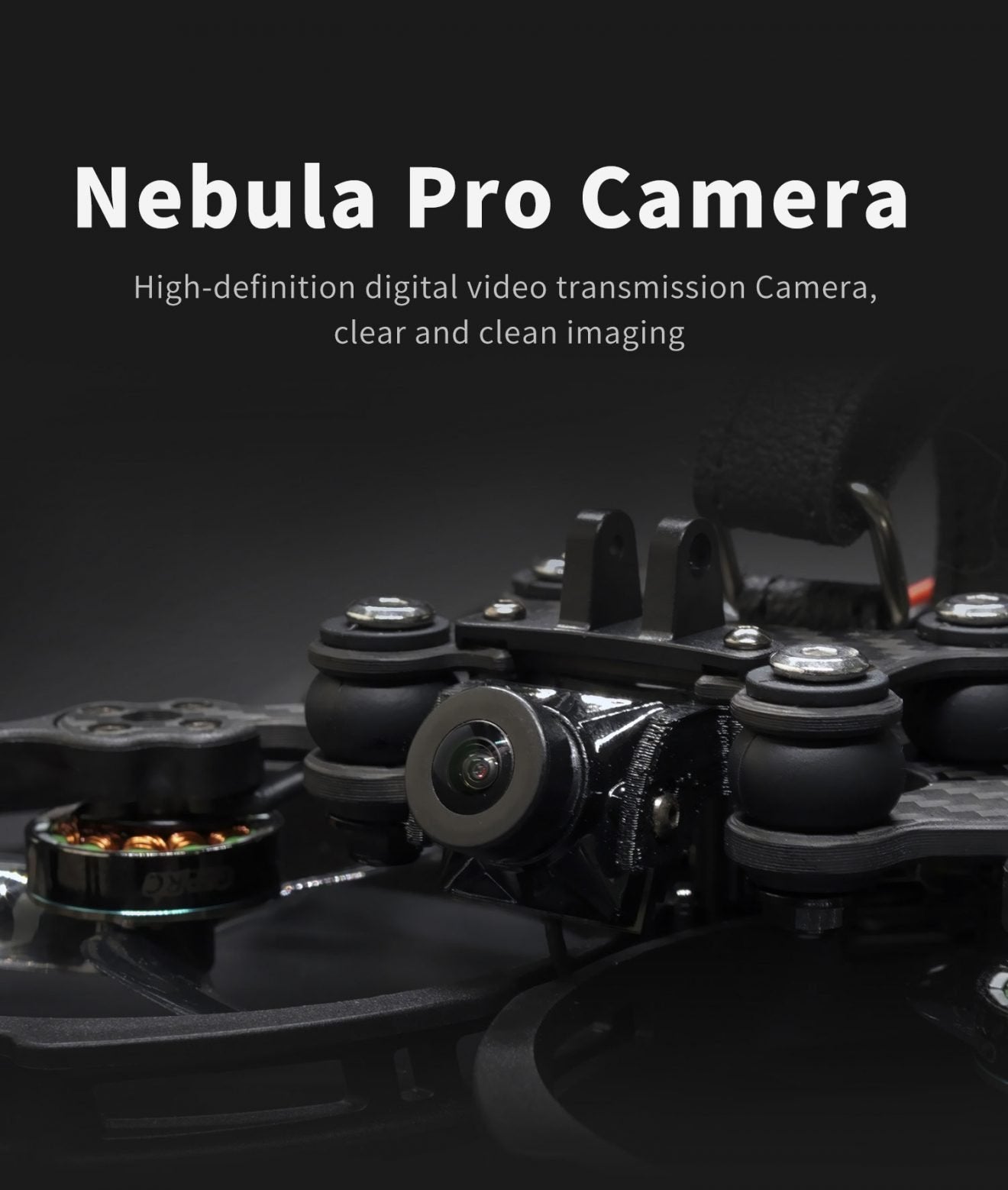 GEPRC CineLog35 FPV Drone, Nebula Pro Camera High-definition digital video transmission Camera, clear and clean