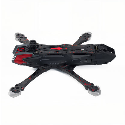 Axisflying Manta 5 Pro Squashed X Frame for 5inch Drone, T700 Carbon, 32 LEDs, O4 PRO VTX, 226.5mm Wheelbase