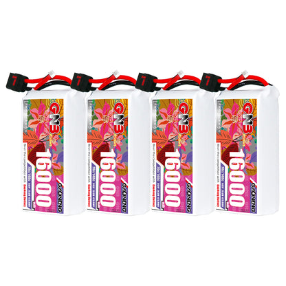 GAONENG GNB 6S1P 22.2V 16000mAh 70C RC LiPo Battery QS8