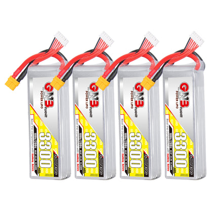GAONENG GNB 6S 22.2V 3300mAh 100C LiPo Battery XT60