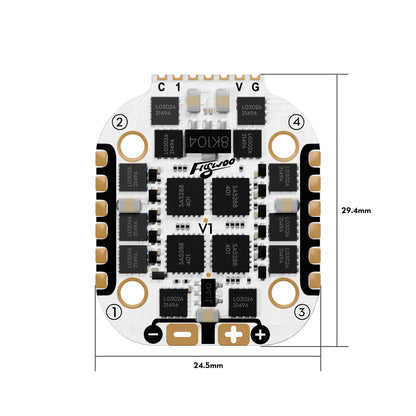 GOKU GN405 Nano HD 35A Stack V3 W/ TXCO ELRS 2.4g Plug&Play O4 / O4 Pro